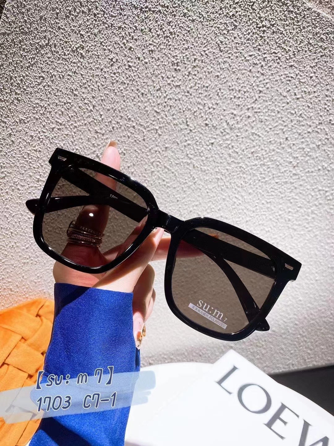 Wholesale Cool street style sunglasses for women,  large frame,  versatile polarized sunglasses for men